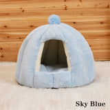 Cute House Bed Mat Warm Soft