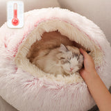 Bed Round Plush Bed House Soft